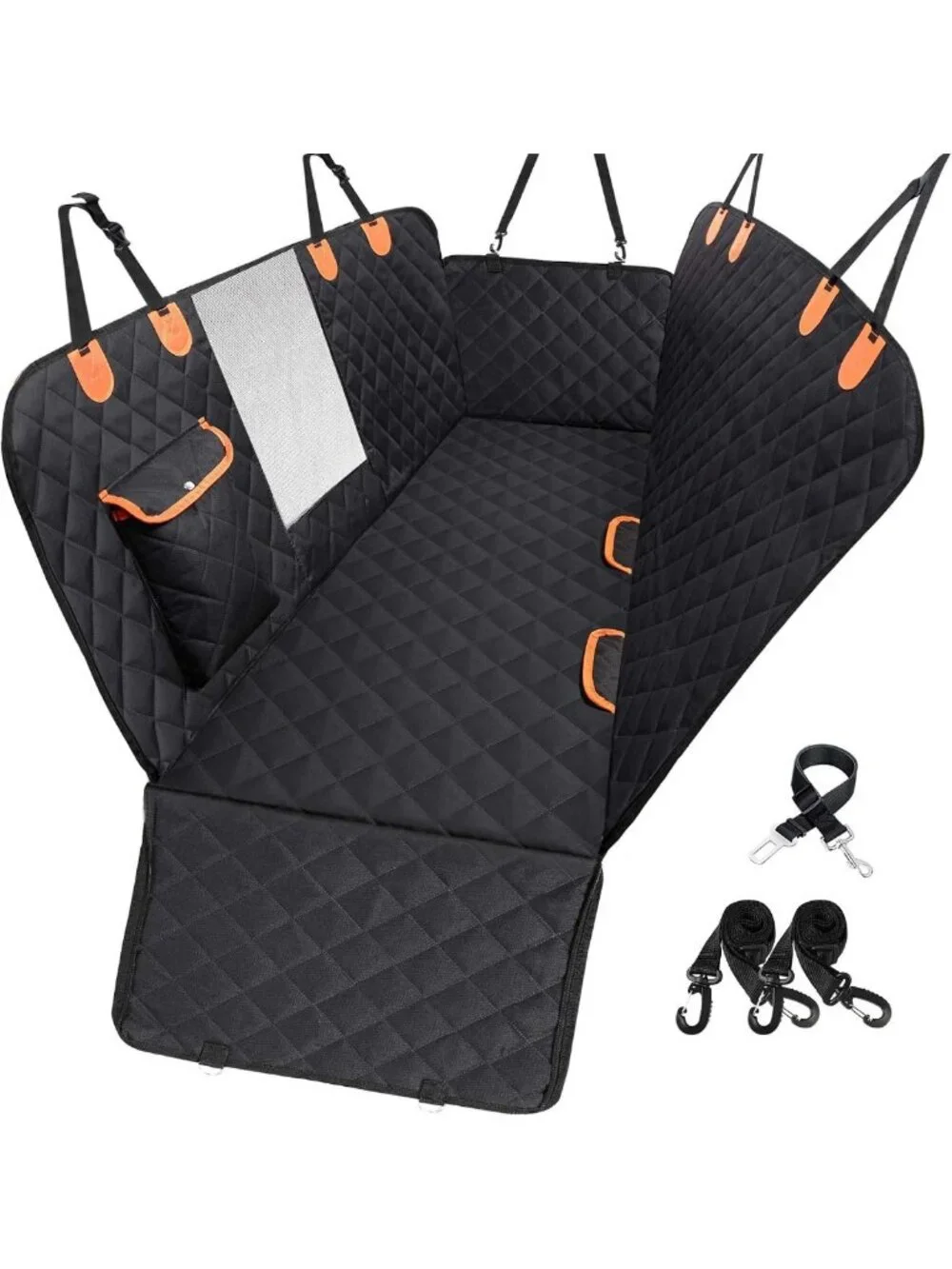 Durable Waterproof Dog Car Seat Cover, Scratchproof Nonslip Hammock for SUV